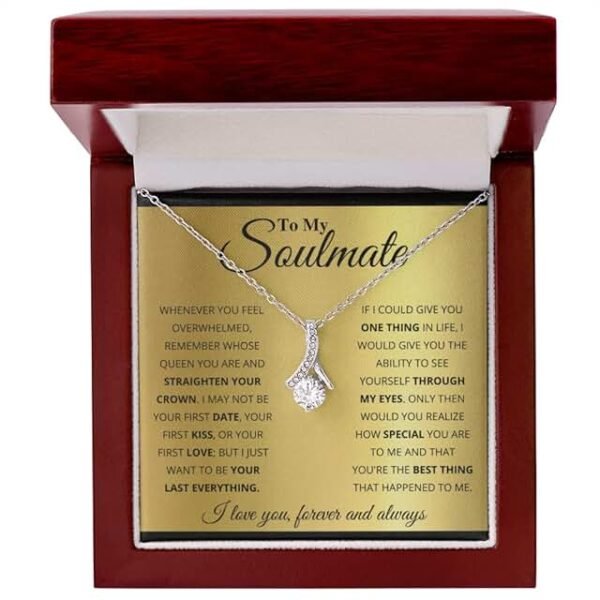 FG Family Gift Mall Gifts For Wife Romantic, Wife Birthday Gift Ideas Necklace