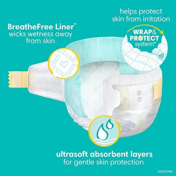 Pampers Baby Diapers - Image 4