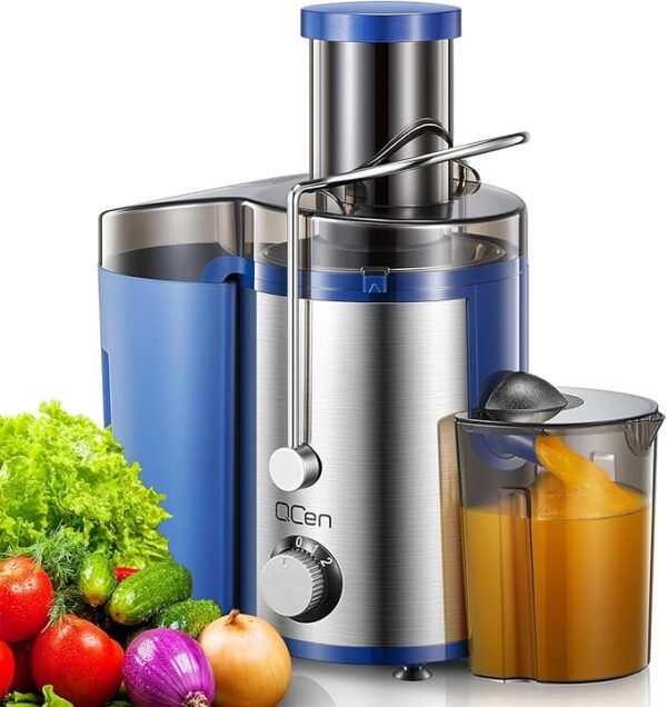 QCen Juicer Machine, 800W Centrifugal Juicer - Image 3